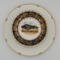 This view is from the top straight down showing the government building at the St. Louis Expo. The saucer is 5.5"W, plate 9"W and  dish 4"H.